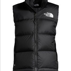 Black north face vest